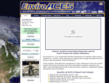 Tablet Screenshot of enviroaces.com